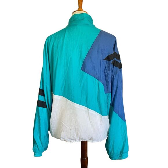 Aviat Sportif Vintage 80’s/90’s Color Block Oversized Windbreaker Size Large (Un - Picture 5 of 11